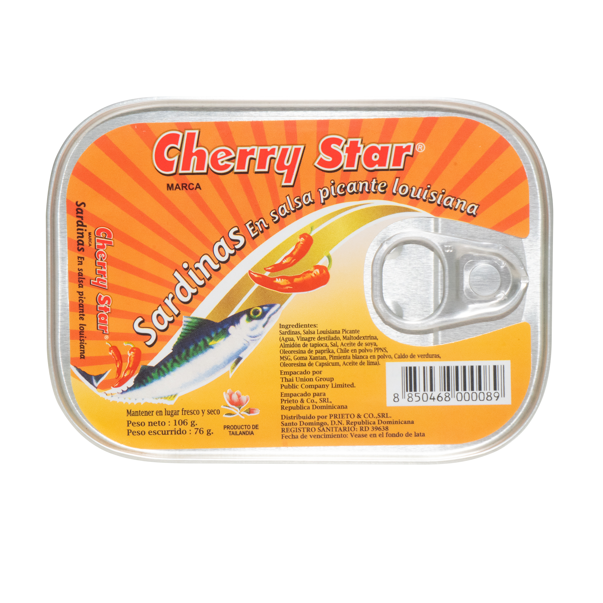 Sardinas en Picante Louisiana