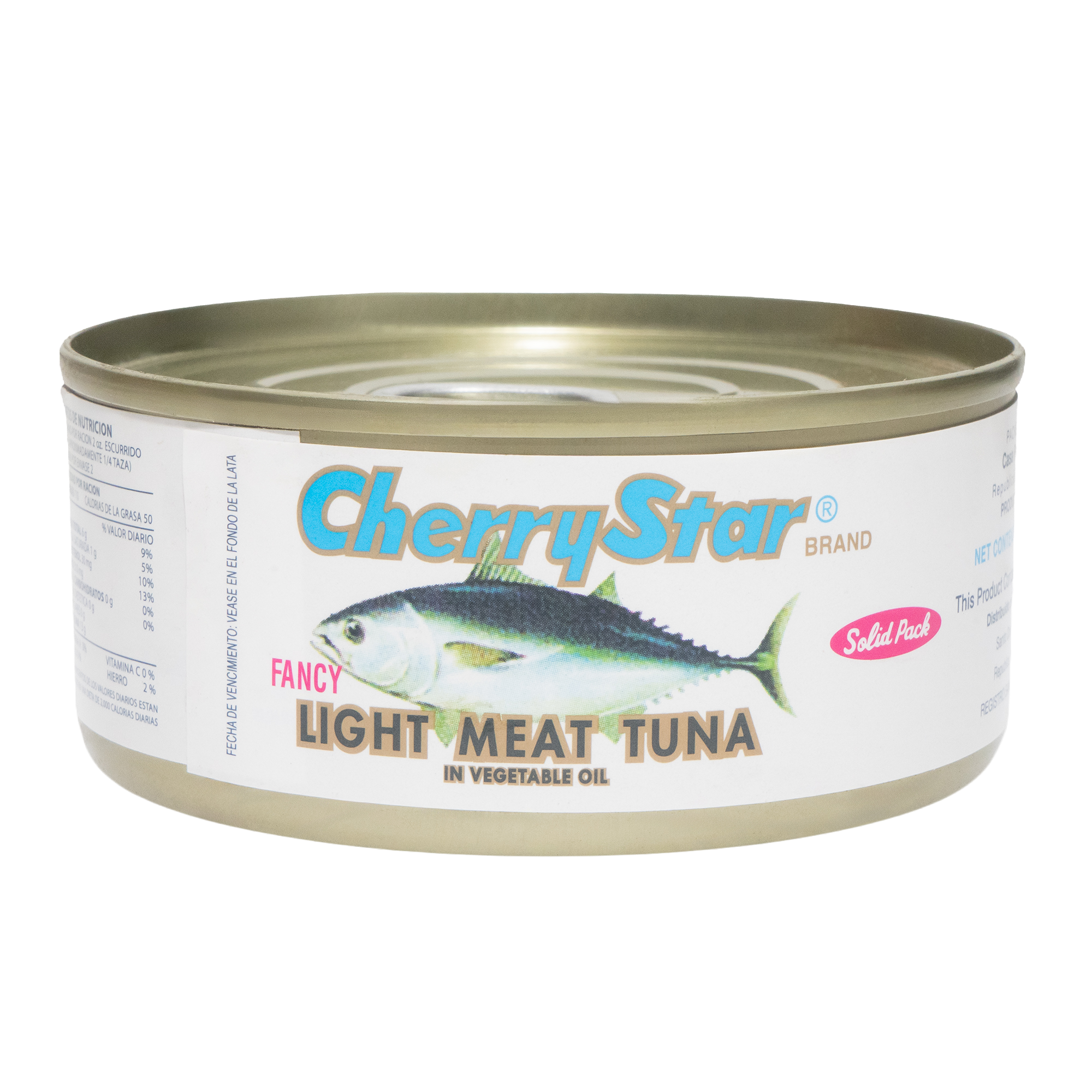 Atún Sólido en Aceite Vegetal